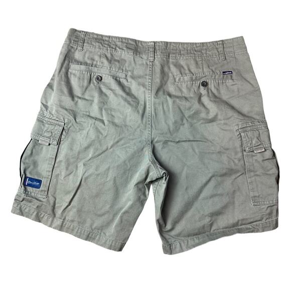 Jack O'Neill Cargo Shorts Olive Green Size 40 - Picture 2 of 5